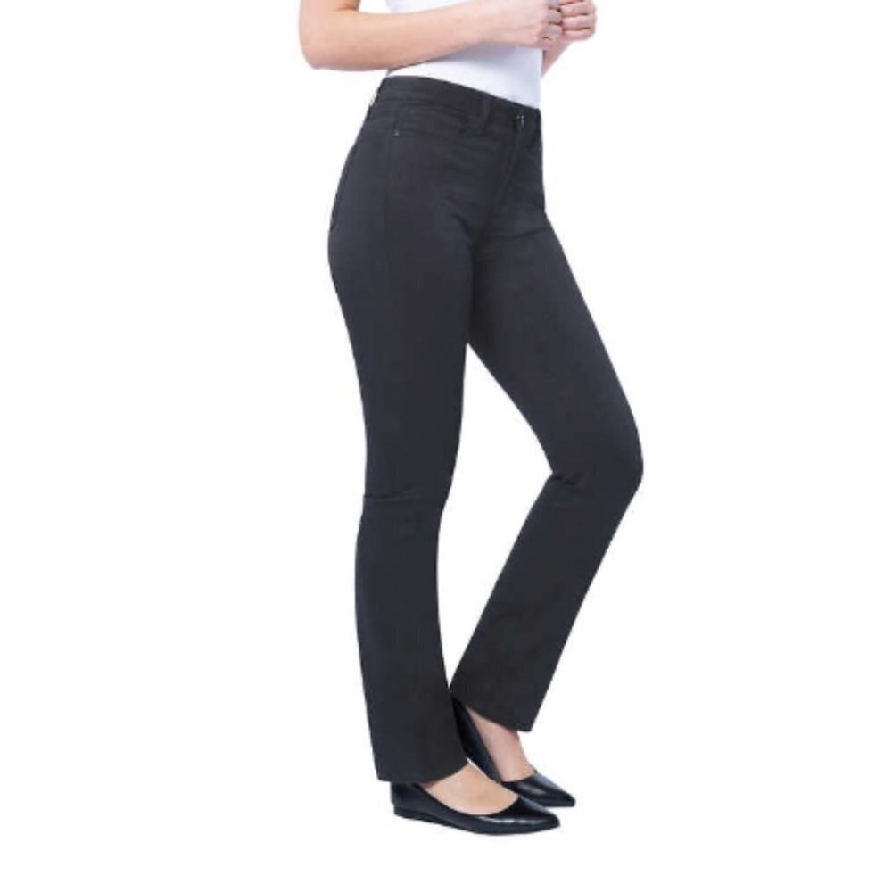 Santana Black Straight Leg High  Rise Jeans size 6x32 - Picture 16 of 16